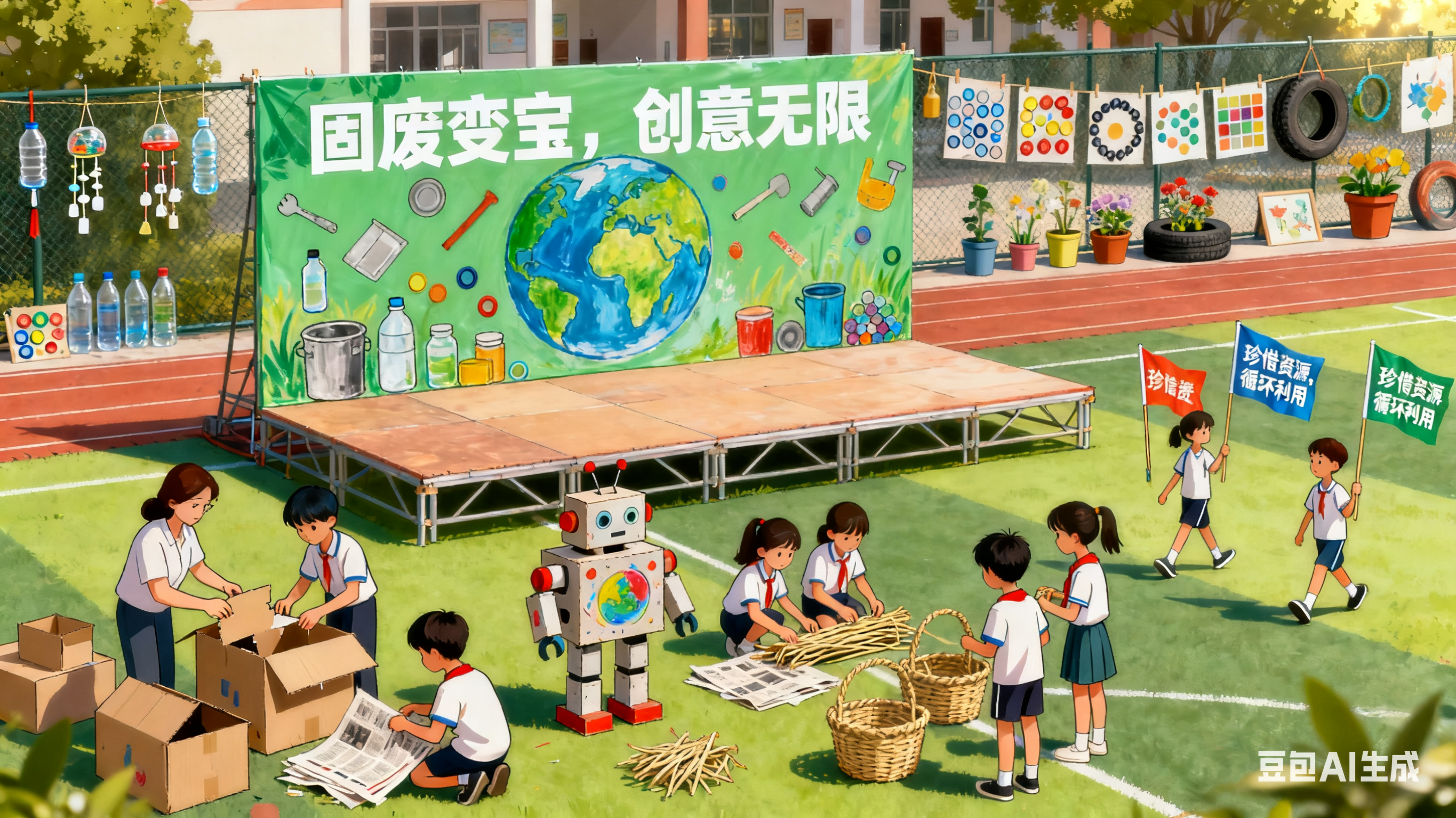 固废资源化校园科普计划